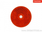 Catadioptrisch (kattenoog) rond D 78 mm rood - JM