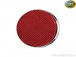 Catadioptrisch (kattenoog) rond met een diameter van 85 mm, rood - Hella