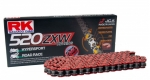 Catena RK rossa XW-Ring 520 ZXW / 108 - Aprilia RSV 1000 Mille / RSV 1000 R / Ducati 907 900 ie / Monster 821 ABS - RK