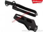 Chain guide set (black) - Suzuki RM-Z 250 ('12-'18) - Polisport