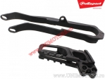 Chain Slider Set (Black) - Honda CR 125 R / CR 250 R ('05-'07) / CRF 250 R / CRF 450 R ('05-'06) - Polisport