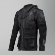 Chaqueta de moto 5.5 Enduro negro: Talla - L