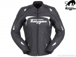 Chaqueta de moto para mujer Furygan Ginger Negro-Blanco (negro-blanco) - Furygan