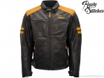 Chaqueta de moto Rusty Stitches Jari Negro-Oro (negro-oro) - Rusty Stitches