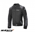 Chaqueta de verano de carreras para hombres modelo Seventy SD-JR52 color: negro/camuflaje