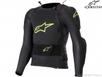 Chaqueta protectora Enduro/Cross Juvenil (Niños) Bionic Plus (Negro/Amarillo) - Alpinestars