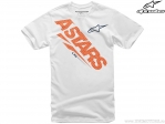 Children's Casual T-Shirt Largess Tee (White) - Alpinestars