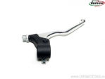 Chrome brake lever GHEPARD with black body - Domino