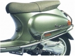 Chromed side rear ornament part - Vespa ET2 / ET4 / Vespa LX / Vespa LXV / Vespa S 2T / 4T 50-125-150cc - Cuppini Parimor