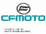 CILINDRU PRINCIPAL, FRÂNĂ SPATE - 6AQV-081410-1001-M1 - CFMOTO