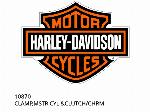 CLAMP,MSTR CYL &CLUTCH/CHRM - 10870 - Harley-Davidson