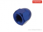 Closed nut Pro Bolt M8 x 1.25 mm blue aluminum - JM