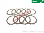 Clutch plate kit (textolite) - BMW F 650 800 GS / F 700 800 GS ABS / F 800 800 GS / F 800 800 R ABS / F 800 800 S - Lucas