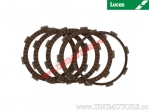 Clutch plate kit (textolite) - Honda CA 125 Rebel ('95-'00) - Lucas