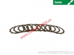 Clutch plate kit (textolite) - Honda GL 1500 Goldwing ('88-'00) / GL 1500 C Valkyrie ('97-'03) - Lucas