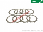 Clutch plate kit (textolite) - Honda VFR 800 FI ('00-'01) - Lucas