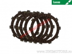 Clutch plate kit (textolite) - Honda XL 250 R ('84-'88) / XR 250 R ('84-'95) / Kawasaki KLF 250 A Bayou 2WD ('03-'10) - Lucas