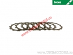 Clutch plate kit (textolite) - Hyosung GT 650 / GV 650 i / ST 700 i / Hyosung TE 450 S Sport - Lucas