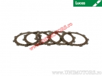 Clutch plate kit (textolite) - Kawasaki BN 125 A Eliminator ('98-'07) - Lucas