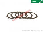 Clutch plate kit (textolite) - Kawasaki KLF 300 Bayou ('00-'07) / Ninja EX 300 Ninja ('13-'17) / Z 300 ('15-'17) - Lucas