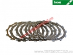 Clutch plate kit (textolite) - KTM Duke 690 / Enduro 690 ('08-'14) / SMC 690 Supermoto ('08-'11) / Supermoto 690 - Lucas