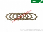 Clutch plate kit (textolite) - KTM SX 60 ('98-'00) / KTM SX 65 ('98-'15) - Lucas