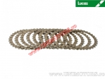 Clutch plate kit (textolite) - Suzuki GSX 1100 G ('91-'96) / GSX-R 1100 ('89-'97) - Lucas