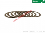 Clutch plate kit (textolite) - Suzuki RF 600 R ('93-'96) - Lucas