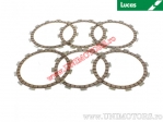 Clutch plate kit (textolite) - Yamaha YFM 250 R Raptor ('08-'14) - Lucas