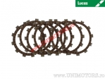 Clutch plate kit (textolite) - Yamaha YFM 350 R Raptor ('04-'10) / YFM 350 Warrior ('00-'04) / YFM 350 AS Wolverine - Lucas