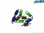 Clutch spring set (spiral thickness 1.2mm / 1.4mm / 1.5mm) - blue / green / black - Polini