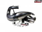 Complete Exhaust System Giannelli Enduro 2T - Aprilia RX 125 / SX 125 ('08-'13) 2T - Carbon End Cap