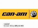 CONJUNTO DE ADESIVOS SEADOO DECAL LUND VERMELHO - 0284967 - Can-AM