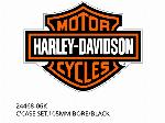 CONJUNTO DE CÁRTER, 105MM DE DIÁMETRO/NEGRO - 24468-06K - Harley-Davidson