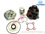 Conjunto de cilindro (motor) - Aprilia Area 51 / SR 50 / MBK Nitro / Mach G / F12 / F15 / Yamaha Aerox / Jog RR 70cc 2T - (Olymp