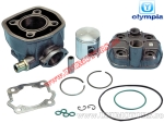 Conjunto de cilindro (Motor) - Gilera GSM / RCR / SMT / Derbi GPR Nude / GPR Racing / Senda / GPR 70cc 2T - (Olympia)