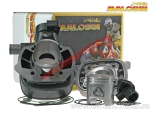 Conjunto de cilindro (motor) - Peugeot Jetforce C-Tech / Ludix Blaster LC (água) - 70cc 2T (Malossi)