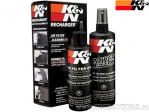 Conjunto de manutenção do filtro de ar K&N - limpeza e impregnação - 355ml / 200ml - K&N