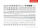 Conjunto de parafusos para motocicleta 169 peças - Suzuki RM 125 / RM 250 / RM-Z 250 / RM-Z 450 - JM