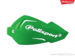 Conjunto de plástico verde de repuesto para protectores de manos Touquet - Polisport