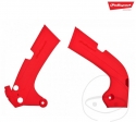 Conjunto de proteção de quadro vermelho Polisport - Honda CRF 250 R ('18-'19) / Honda CRF 250 RX ('19) / Honda CRF 450 R ('17-