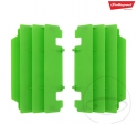 Conjunto de Protectores de Radiador Polisport Verde - Kawasaki KX 250 R 2T ('05-'07) - JM