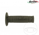 Conjunto de punhos de guiador A260 verde Domino D: 22 mm L: 119 mm fechados - JM