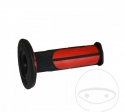 Conjunto de punhos de guidão 798 preto vermelho Progrip D: 22 mm L: 115 mm fechados - JM