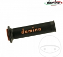 Conjunto de punhos de guidão A010 laranja preto Domino D: 22 mm L: 126 mm abertos - JM