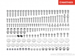 Conjunto de Tornillos para Motocicleta de 179 piezas para Motocicletas Japonesas de Carretera - JM