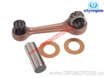 Connecting rod kit Aprilia SR Street / Gilera DNA / Runner / Stalker / Piaggio Free / Liberty / NRG / Zip / Vespa 50cc 2T - (Oly