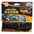 Correas ajustables ROK, MD 16 mm (Negro + Azul/Verde) - Oxford