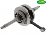 Crankshaft (15mm bolt) - Peugeot Django / Speedfight 3 / Tweet / SYM MIO / Fiddle II / Symphony 4T AC 125cc - Top Performances