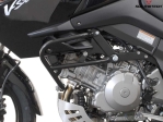 Crashbar - material: otel - culoare: negru - Kawasaki KLV 1000 ('04-'06) /Versys 1000 ('03-'07) - SW-Motech